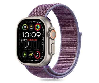 Pasek i akcesoria do zegarków Tech-Protect Nylon do Apple Watch 44/45/46/49 mm Lilac